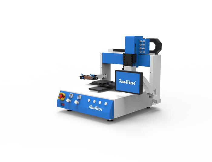 DR-400X产品吸附侧边点胶桌面机